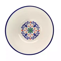 Kirklands Home Mosaic Glazed Round 12-pc. Dinnerware Set Outlet