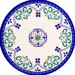 Kirklands Home Mosaic Glazed Round 12-pc. Dinnerware Set Outlet