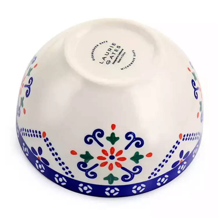Kirklands Home Mosaic Glazed Round 12-pc. Dinnerware Set Outlet