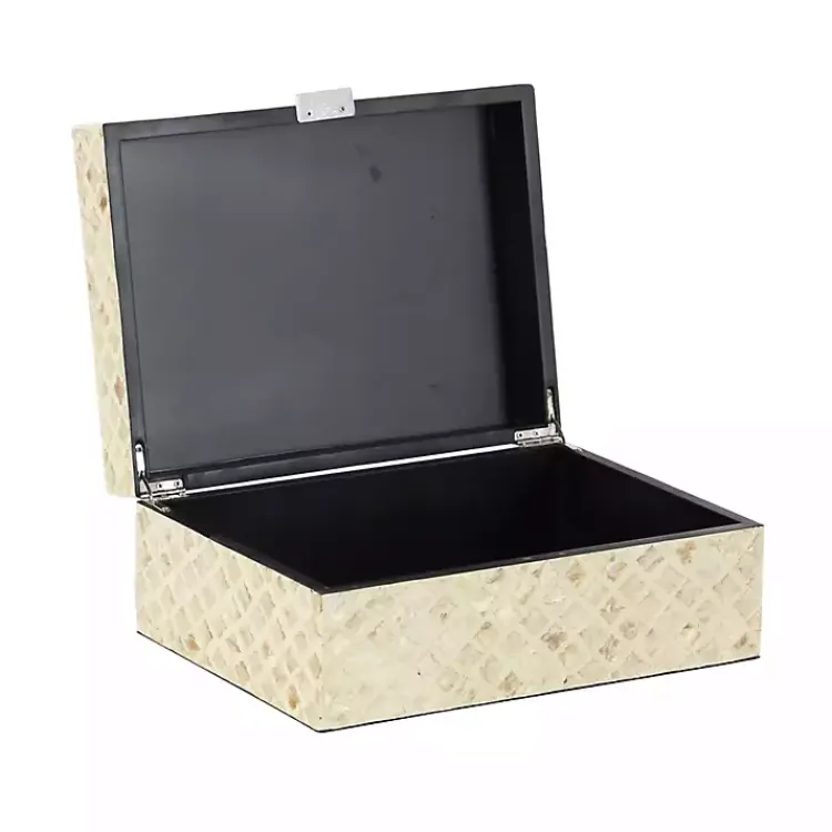 Baskets & Boxes>Kirklands Home Mother of Pearl 2-pc. Box Set