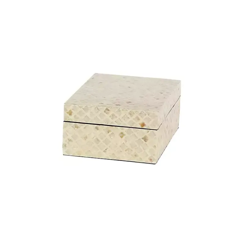 Baskets & Boxes>Kirklands Home Mother of Pearl 2-pc. Box Set
