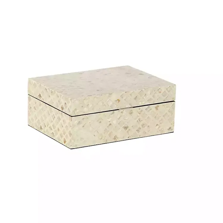 Baskets & Boxes>Kirklands Home Mother of Pearl 2-pc. Box Set