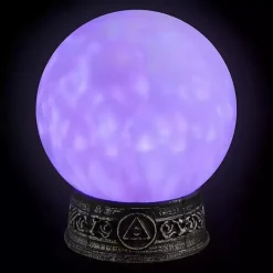 Halloween>Kirklands Home Motion Activated Crystal Ball Halloween Décor Gray