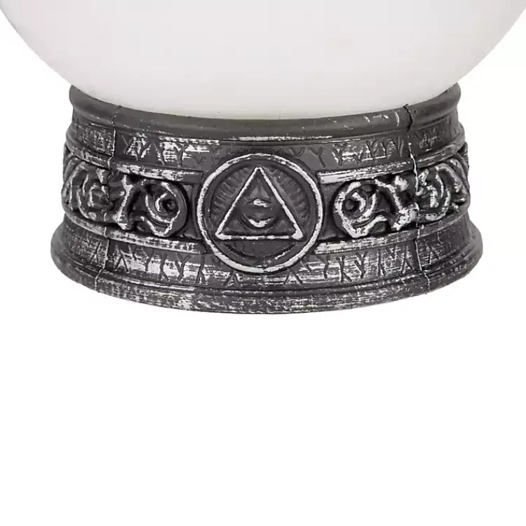 Halloween>Kirklands Home Motion Activated Crystal Ball Halloween Décor Gray