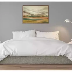 Kirklands Home Mountainscape Framed Canvas Art Print Multi Outlet
