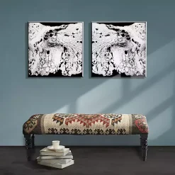 Kirklands Home Color Bohemian Bench Multi Hot