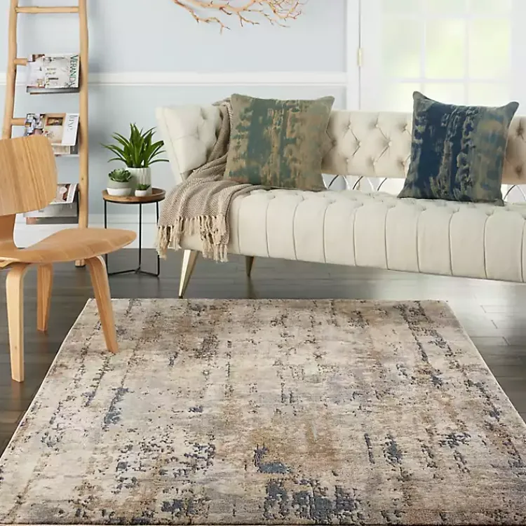 Kirklands Home Multi Tally Textured Area Rug, 5x7 Hot