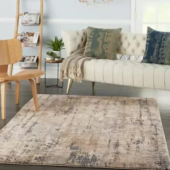 Kirklands Home Multi Tally Textured Area Rug, 5x7 Hot
