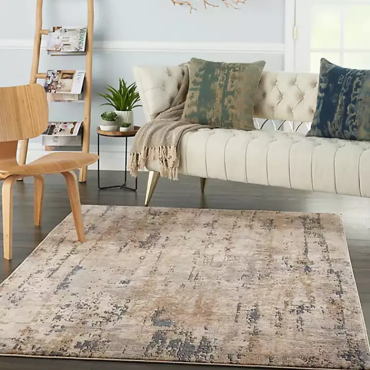 Kirklands Home Multi Tally Textured Area Rug, 5x7 Hot