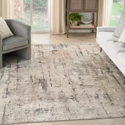 Kirklands Home Multi Tally Textured Area Rug, 7x9 Clearance