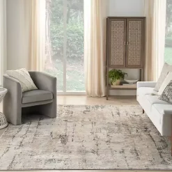 Kirklands Home Multi Tally Textured Area Rug, 7x9 Clearance