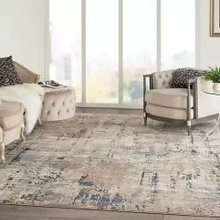 Kirklands Home Multi Tally Textured Area Rug, 7x9 Clearance
