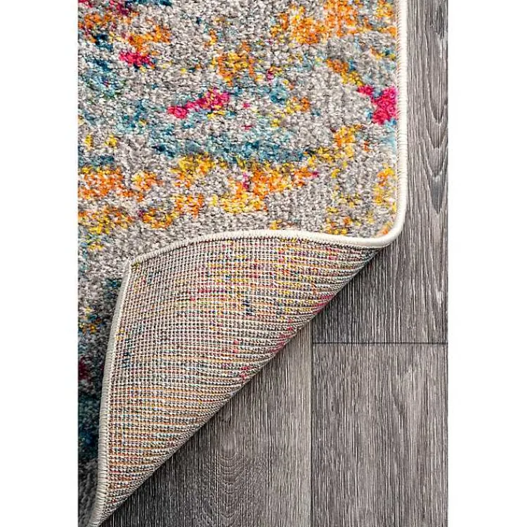 Kirklands Home color Abstract Pattern Area Rug, 7x10 Multi Outlet