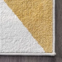 Kirklands Home Multicolor Abstract Shapes Area Rug, 8x10
