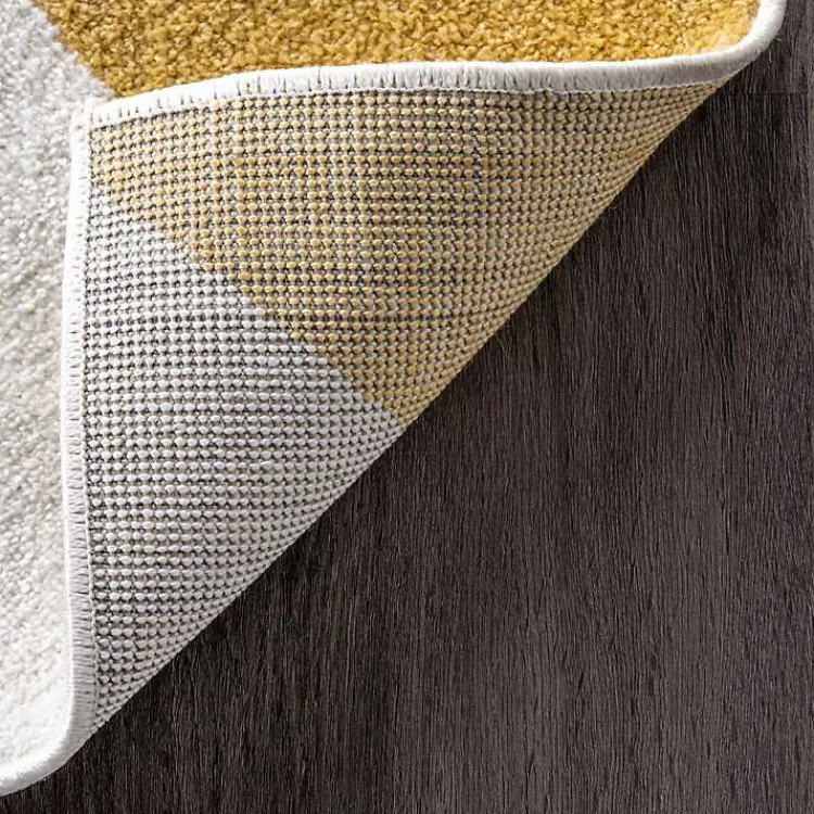 Kirklands Home Multicolor Abstract Shapes Area Rug, 8x10
