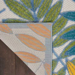 Kirklands Home color Botanical Outdoor Area Rug, 6x9 Multi Discount