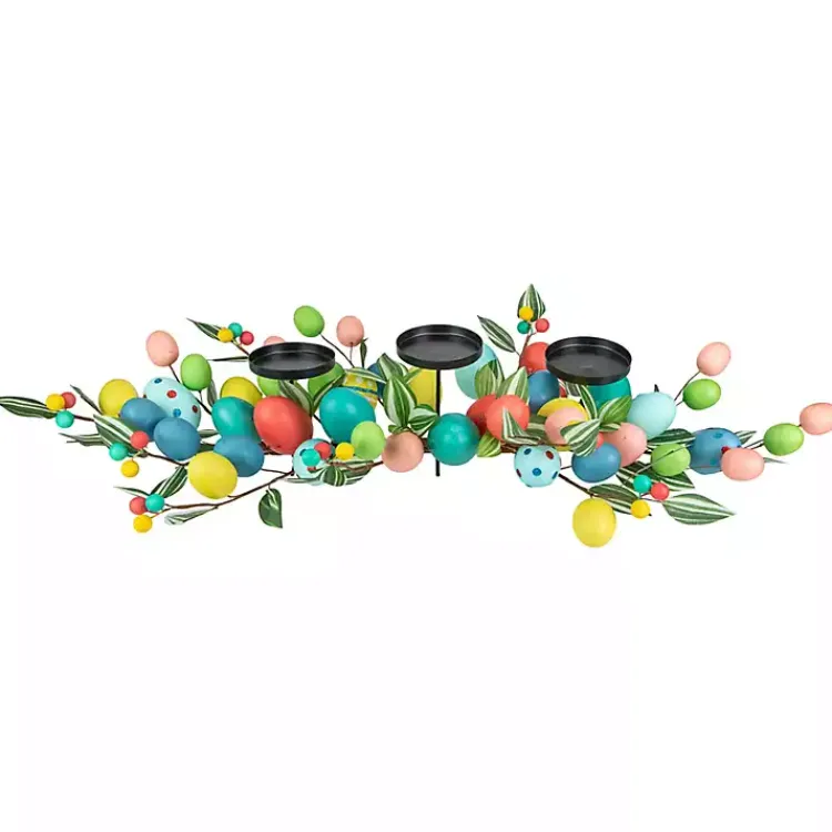 Easter Decorations>Kirklands Home color Easter Eggs Centerpiece Multi