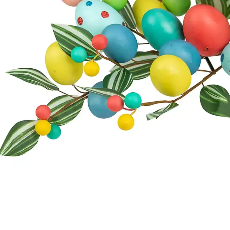 Easter Decorations>Kirklands Home color Easter Eggs Centerpiece Multi