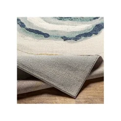 Kirklands Home color Geode Agate Area Rug, 7x10 Multi Clearance