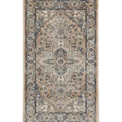 Kirklands Home Multicolor Nadia Medallion Area Rug, 2x4 Gray Online