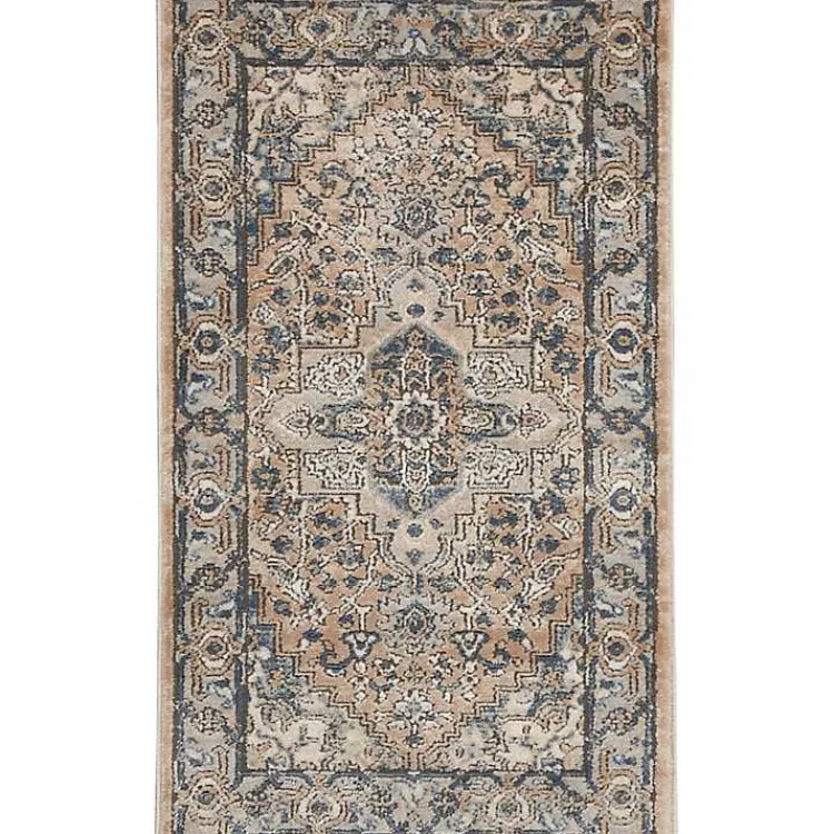 Kirklands Home Multicolor Nadia Medallion Area Rug, 2x4 Gray Online