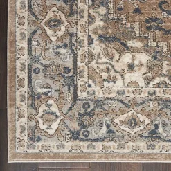Kirklands Home Multicolor Nadia Medallion Area Rug, 2x4 Gray Online