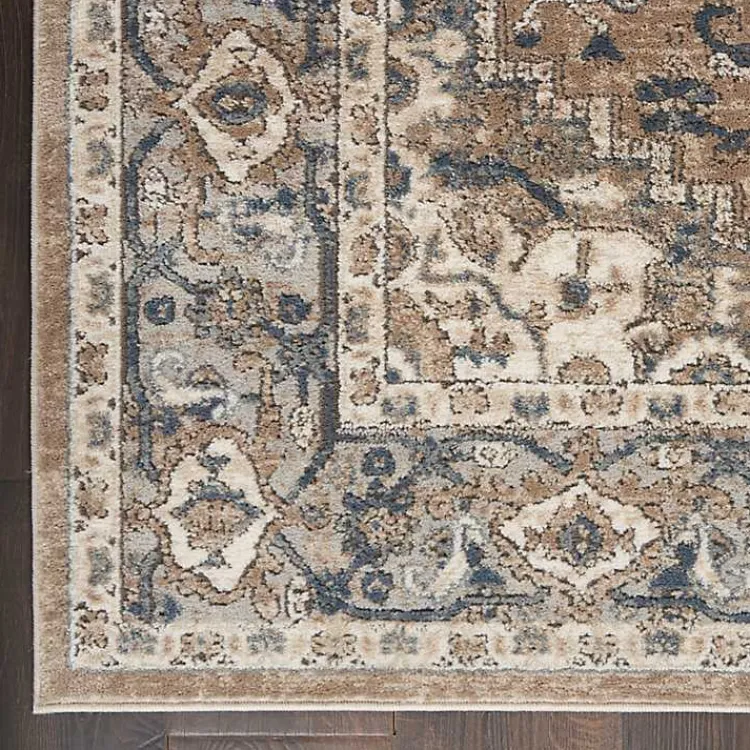 Kirklands Home Multicolor Nadia Medallion Runner, 2x10 Gray Sale
