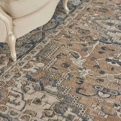 Kirklands Home Multicolor Nadia Medallion Area Rug, 8x10 Gray Discount