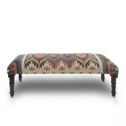 Kirklands Home Multicolor Southwestern Geometric Bench Online
