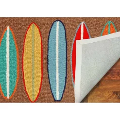 Kirklands Home color Surfboard Outdoor Accent Rug, 30x20 Multi Discount