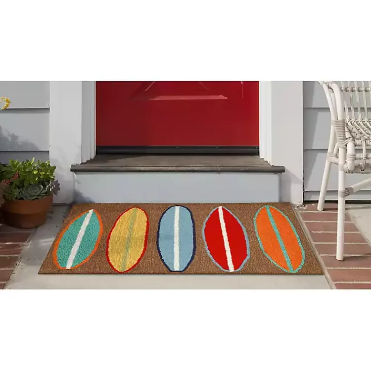 Kirklands Home color Surfboard Outdoor Accent Rug, 30x20 Multi Discount