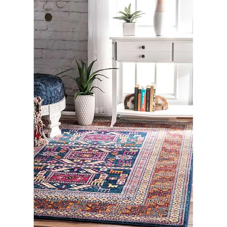 Kirklands Home -Color Tribal Marisela Area Rug, 5x7 Multi Online
