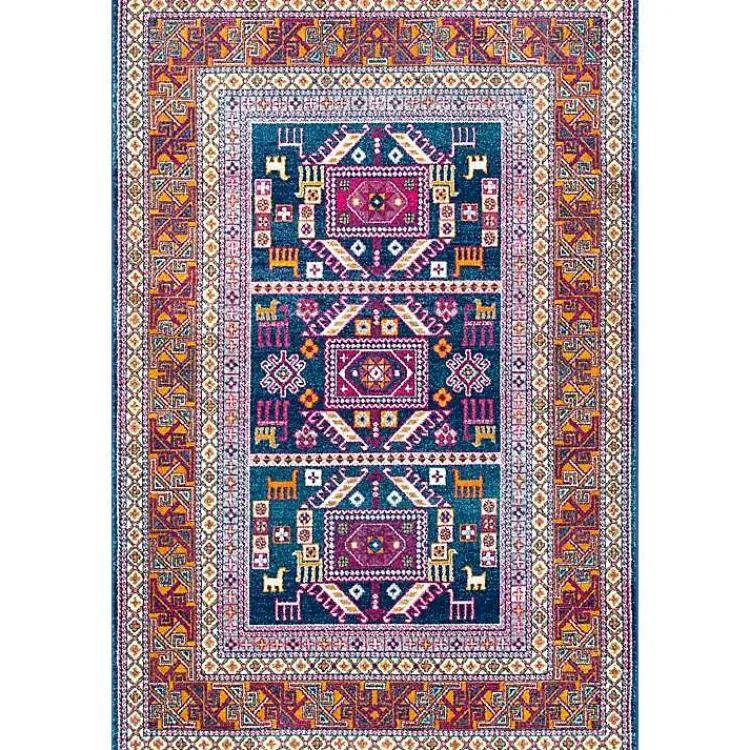 Kirklands Home -Color Tribal Marisela Area Rug, 5x7 Multi Online