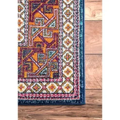 Kirklands Home -Color Tribal Marisela Area Rug, 5x7 Multi Online