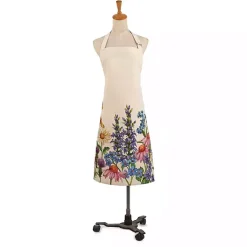 Kirklands Home Multicolor Wildflowers Apron Outlet