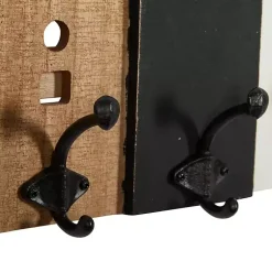 Kirklands Home Multicolor Wood Building Wall Hooks
