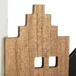 Kirklands Home Multicolor Wood Building Wall Hooks