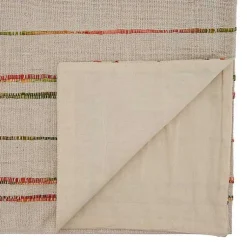 Kirklands Home Multicolor Woven Lines Table Runner, 54 in. Sale