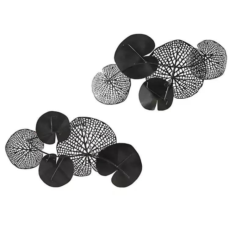 Kirklands Home Multicolored Metal Circles Wall Plaques, Set of 2 Discount