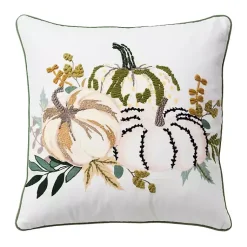 Fall>Kirklands Home colored Pumpkins Fall Color Throw Pillow Multi