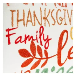 Fall>Kirklands Home colored Sentiment Harvest Throw Pillow Multi