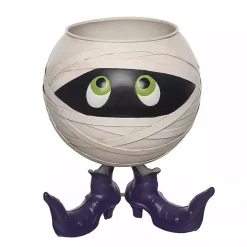 Halloween>Kirklands Home Mummy Halloween Candy Bowl