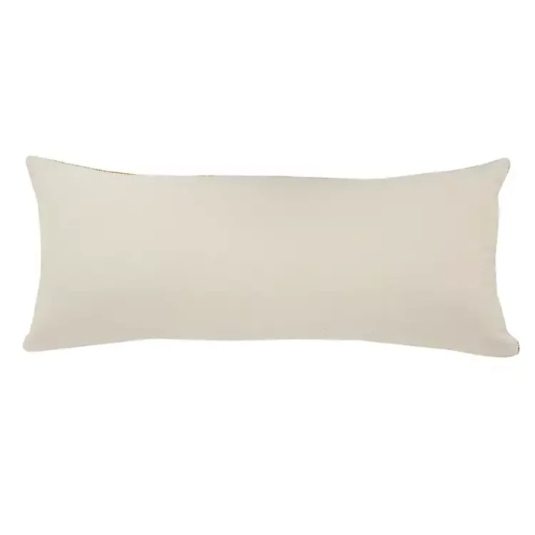 Pillows>Kirklands Home Myrtle Tufted Stripes Lumbar Pillow