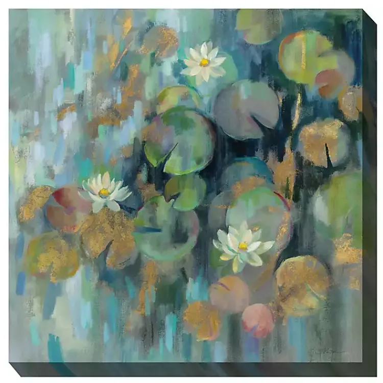 Kirklands Home Mystic Pond Outdoor Canvas Art Print Best