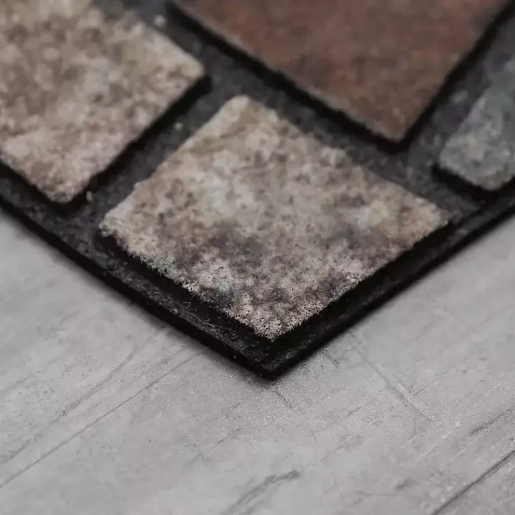 Kirklands Home Mythos Stone Mosaic Slice Doormat Sale