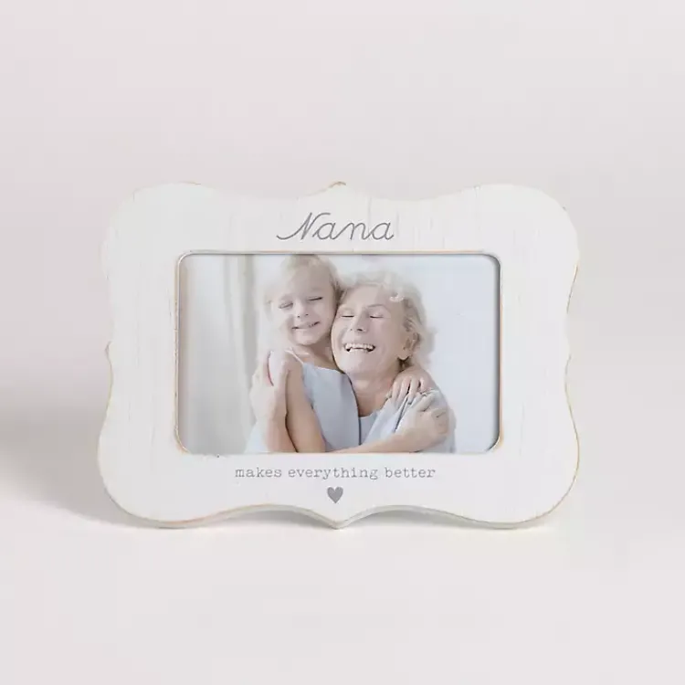 Picture Frames>Kirklands Home Nana Makes Everything Better Picture Frame White