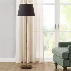 Kirklands Home Nassau Bamboo Martha Stewart Floor Lamp Black Sale