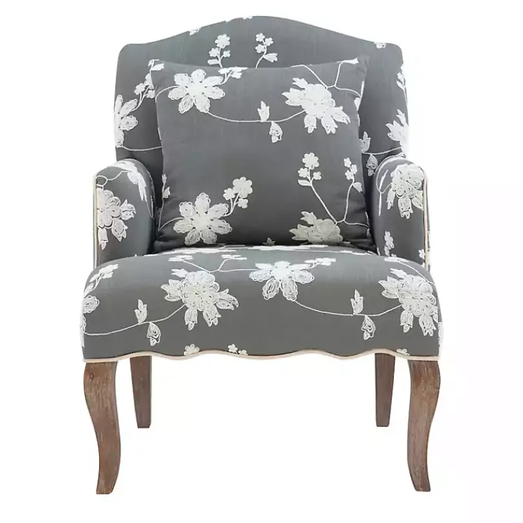 Kirklands Home Natalie Floral Accent Chair Discount