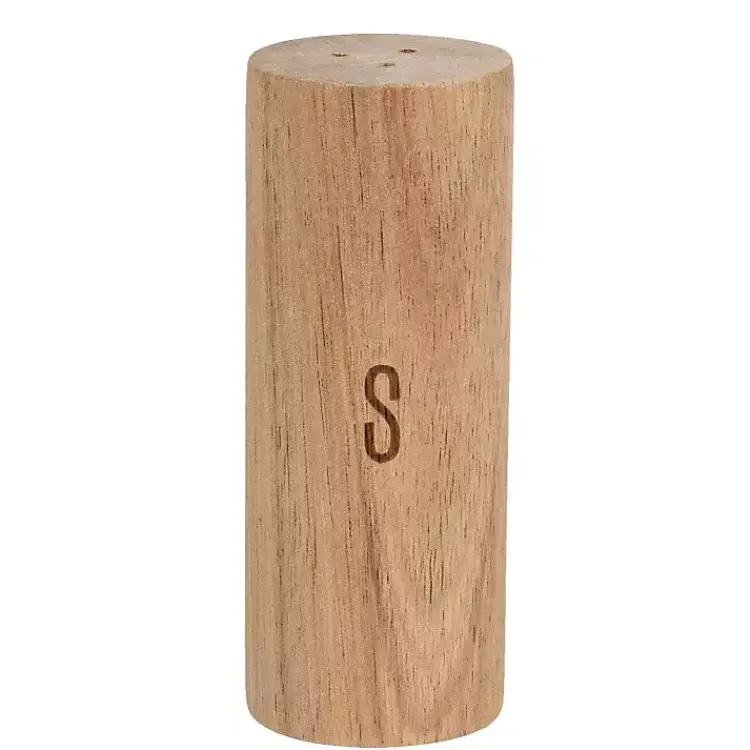 Kirklands Home Natural Acacia Wood Salt & Pepper Shakers Brown Sale