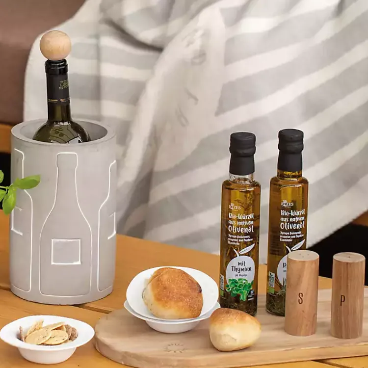 Kirklands Home Natural Acacia Wood Salt & Pepper Shakers Brown Sale